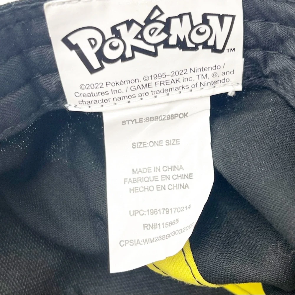 POKEMON Gotta Catch Em All Pikachu Pokémon Snap Back Baseball Cap Youth Size